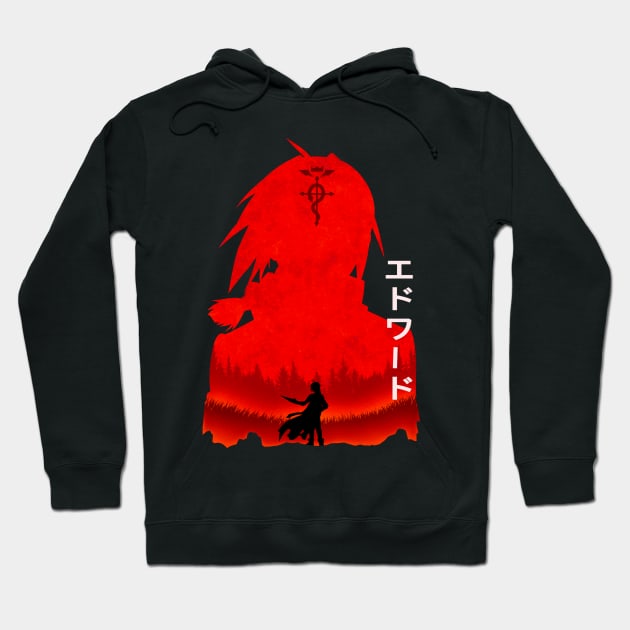 Anime Space Edward Fullmetal Hoodie by My Kido